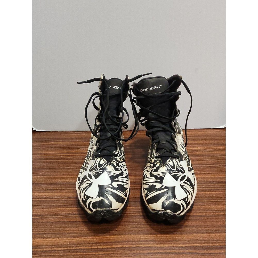 Under Armour Highlight Lux RM‎ Football Cleats Mens 9 High Top 1289772-011